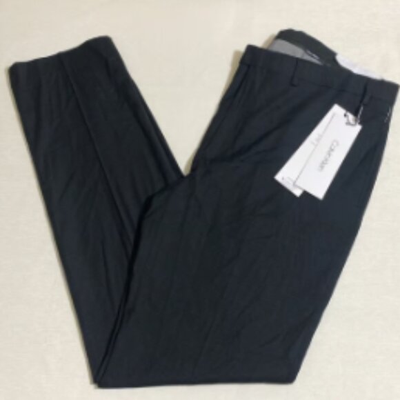 CALVIN KLEIN Men's Dress Pants w Horizontal Stripes Size 38x34 - Picture 3 of 11